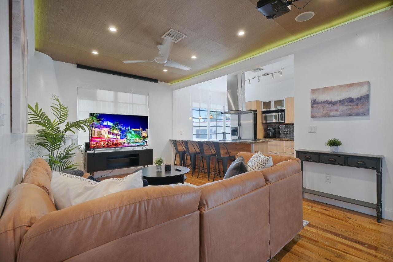 Apartamento Large & Bright Sleep Up To 8 Only 2Min From Ocean! Miami Beach Exterior foto